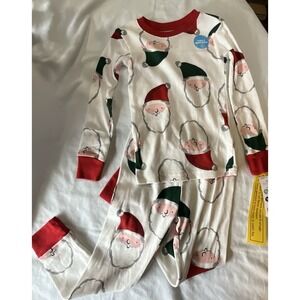 New Carter's Santa Cotton PJ Pajama Set Unisex Toddler NEW Size 3T